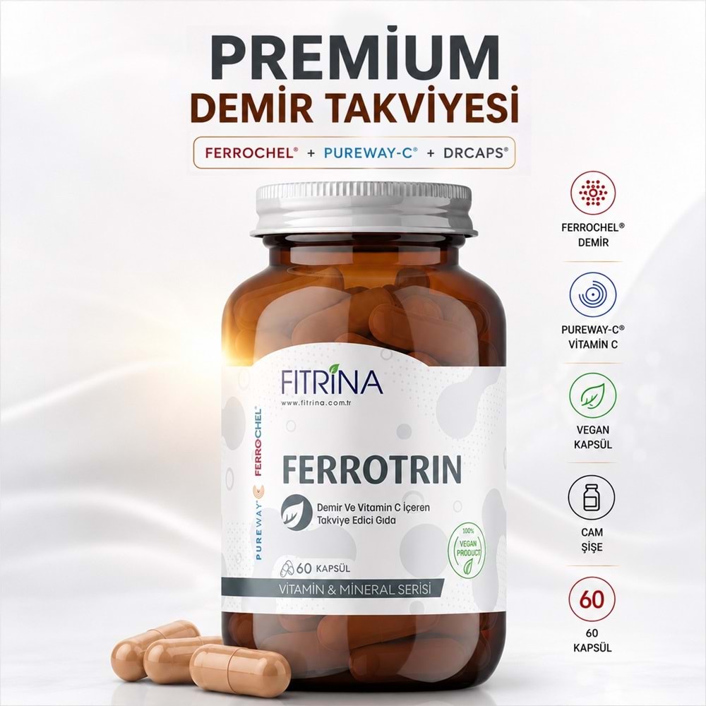FITRİNA FERROTRIN 60 KAPSÜL