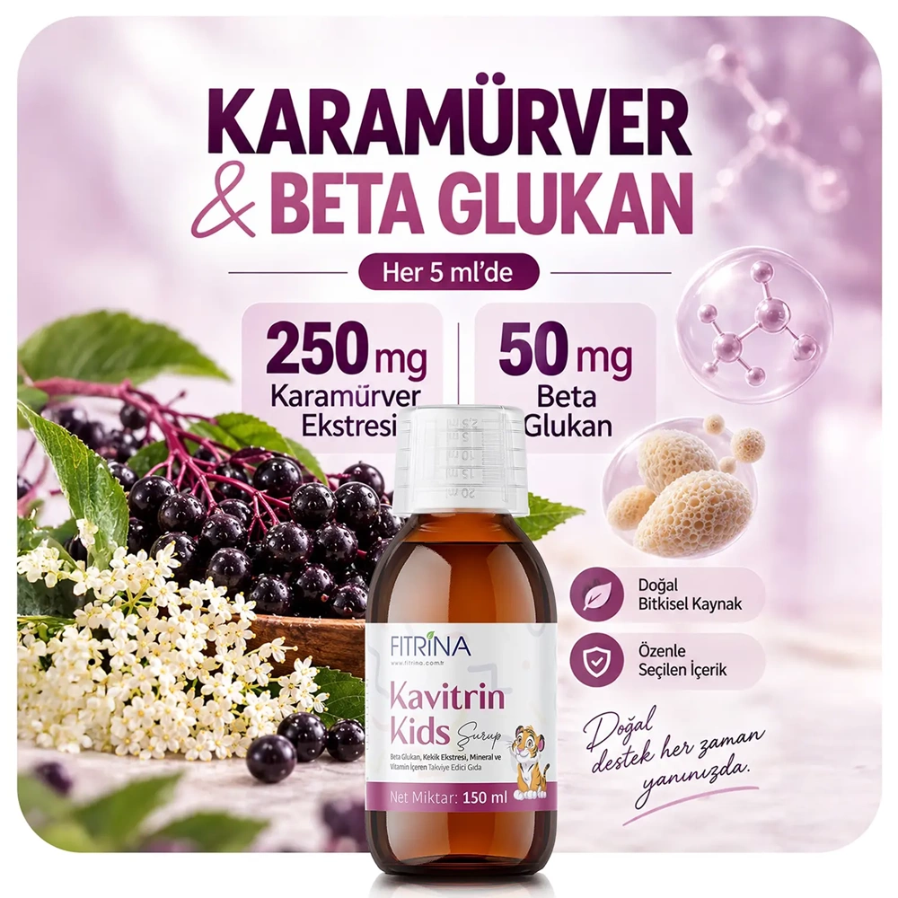 FITRİNA KAVITRIN KİDS ŞURUP 150 ML