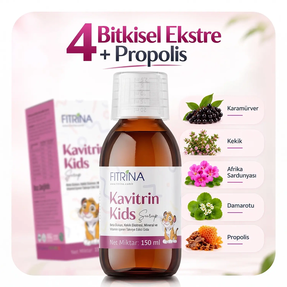 FITRİNA KAVITRIN KİDS ŞURUP 150 ML