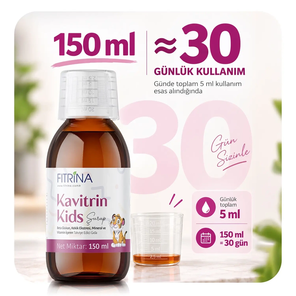 FITRİNA KAVITRIN KİDS ŞURUP 150 ML