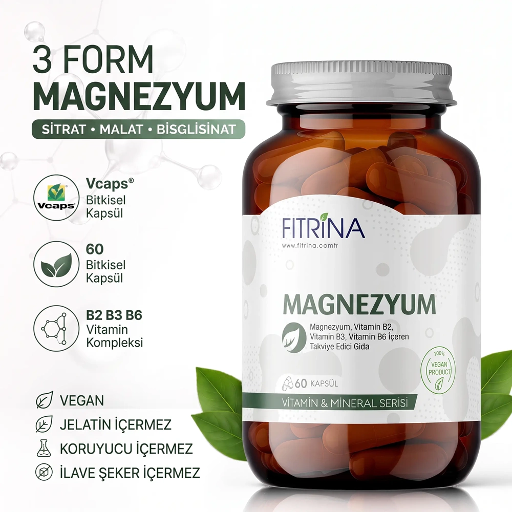 FITRİNA MAGNEZYUM 60 KAPSÜL
