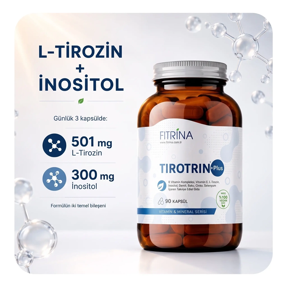 FITRİNA TIROTRIN PLUS 90 KAPSÜL