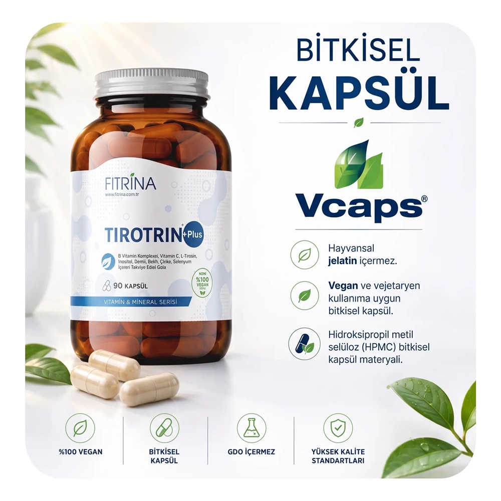 FITRİNA TIROTRIN PLUS 90 KAPSÜL