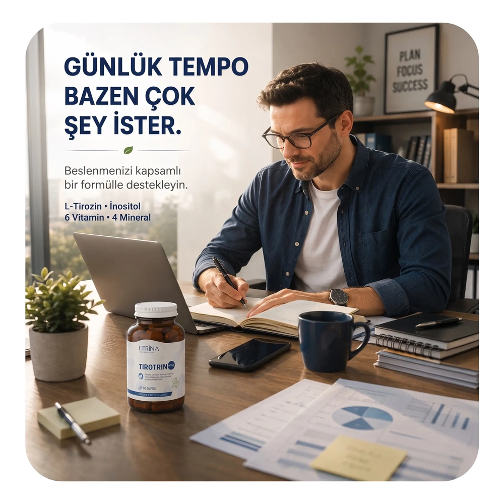 FITRİNA TIROTRIN PLUS 90 KAPSÜL
