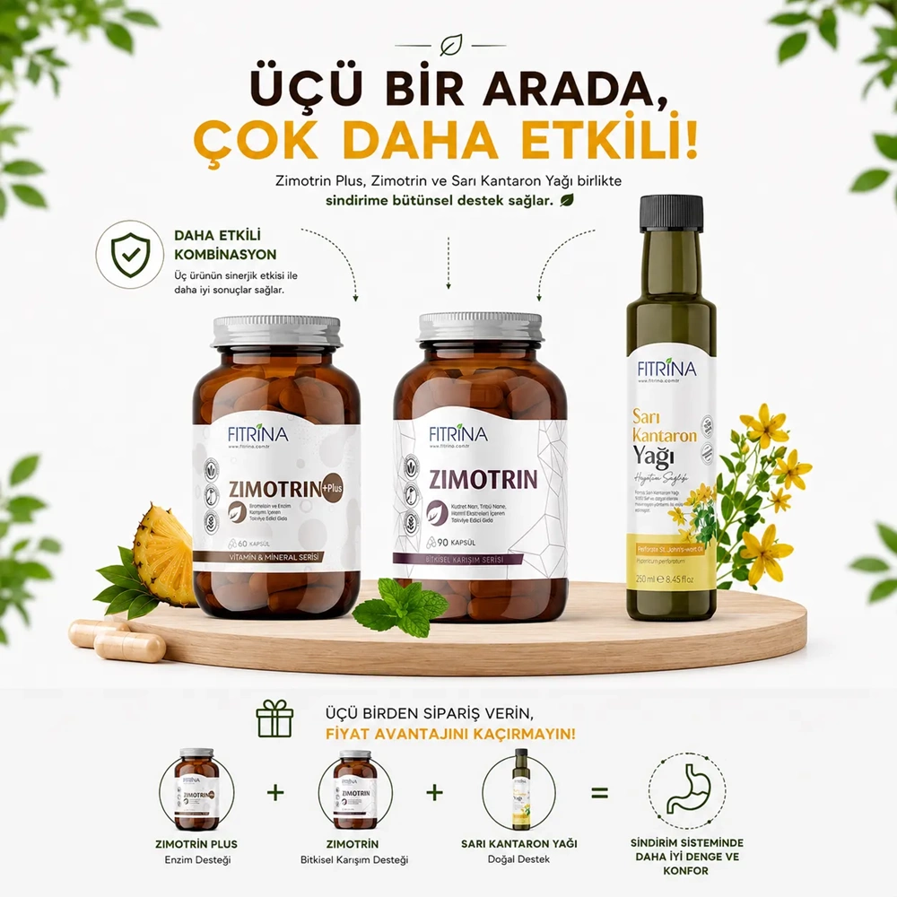 FITRİNA ZIMOTRIN PLUS 60 KAPSÜL