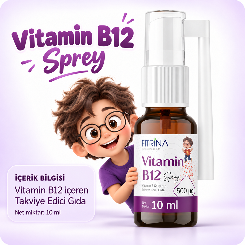 FITRİNA VİTAMİN B12 KİDS SPREY 10 ML