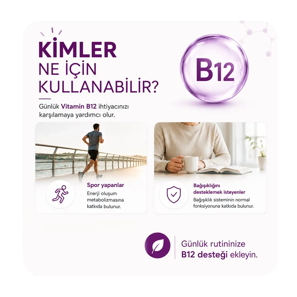 FITRİNA B12 & B9 FOLİK ASİT 30 TABLET