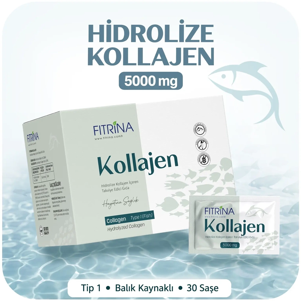 FITRİNA HİDROLİZE KOLLAJEN 5000 MG 30 SAŞE