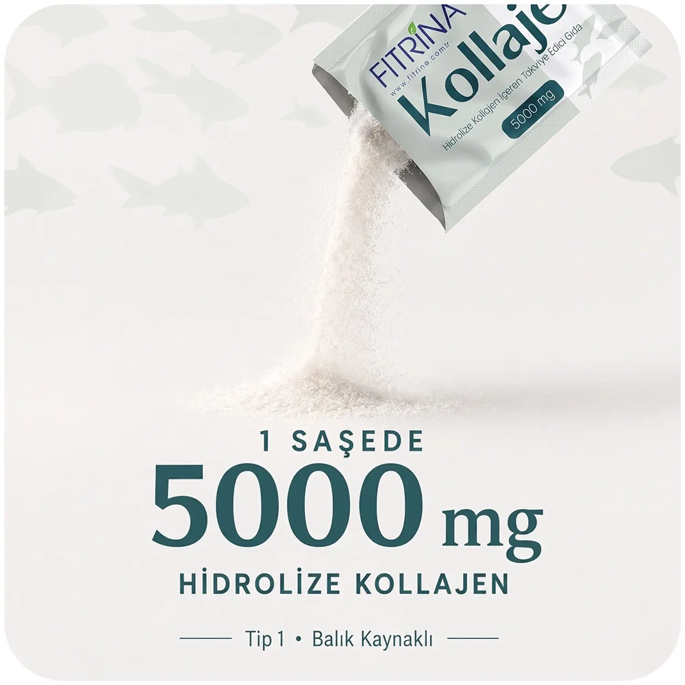 FITRİNA HİDROLİZE KOLLAJEN 5000 MG 30 SAŞE