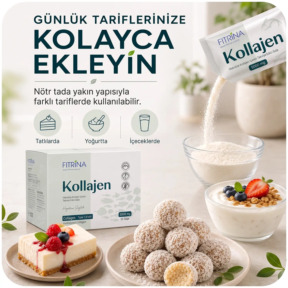 FITRİNA HİDROLİZE KOLLAJEN 5000 MG 30 SAŞE