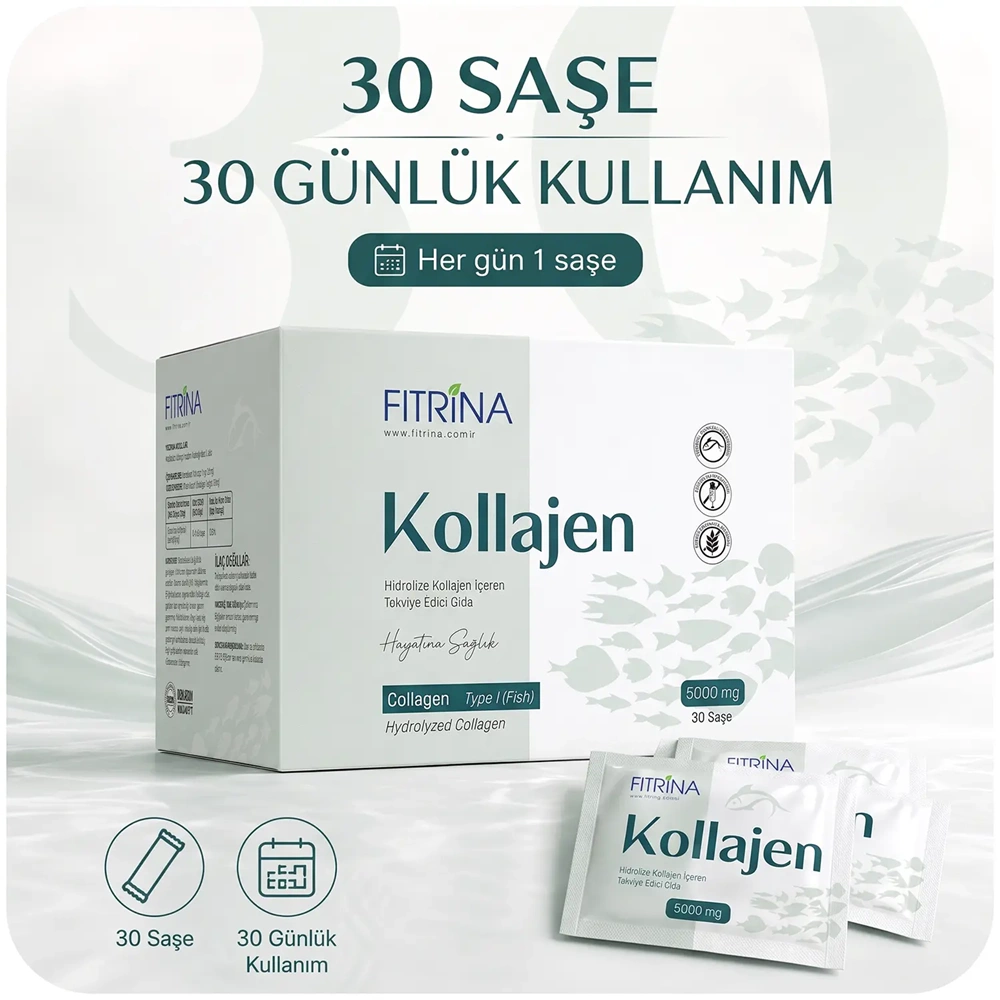 FITRİNA HİDROLİZE KOLLAJEN 5000 MG 30 SAŞE
