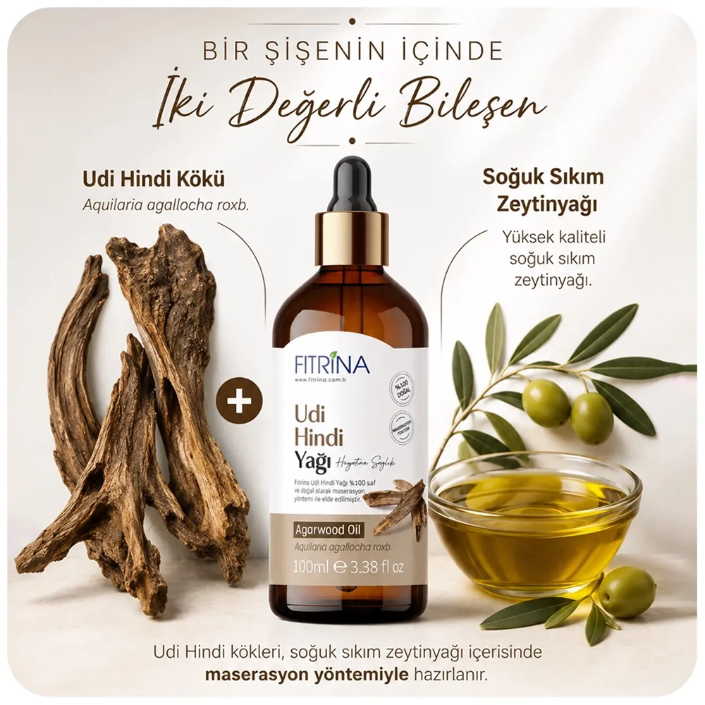 FITRİNA UDİ HİNDİ YAĞI 100 ML