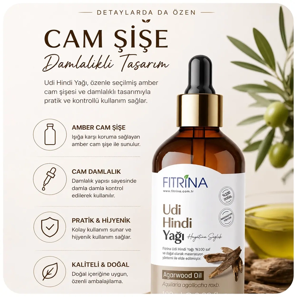 FITRİNA UDİ HİNDİ YAĞI 100 ML