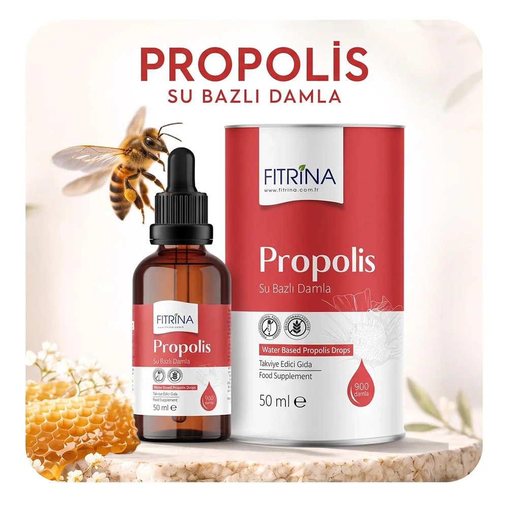 FITRİNA PROPOLİS SU BAZLI DAMLA 50 ML