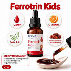 FITRİNA FERROTRIN KİDS 30 ML DAMLA