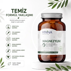 FITRİNA MAGNEZYUM 60 KAPSÜL