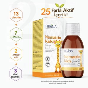 FITRİNA NEMATRIN KİDS ŞURUP 150 ML