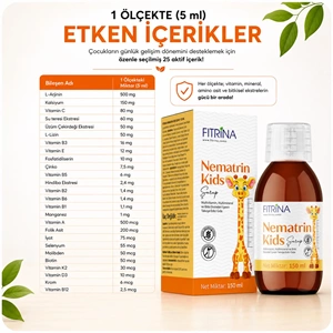 FITRİNA NEMATRIN KİDS ŞURUP 150 ML
