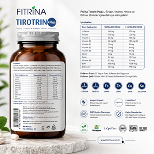 FITRİNA TIROTRIN PLUS 90 KAPSÜL