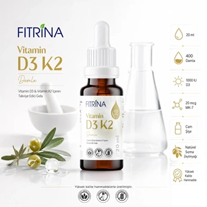 FITRİNA VİTAMİN D3K2 DAMLA 20 ML