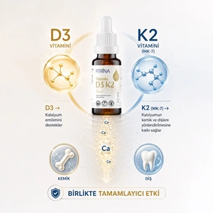 FITRİNA VİTAMİN D3K2 DAMLA 20 ML