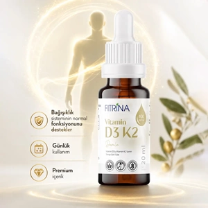 FITRİNA VİTAMİN D3K2 DAMLA 20 ML