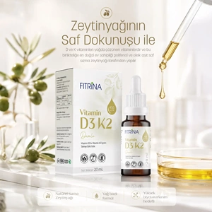 FITRİNA VİTAMİN D3K2 DAMLA 20 ML