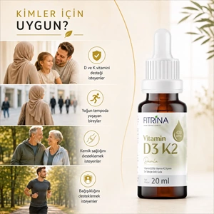 FITRİNA VİTAMİN D3K2 DAMLA 20 ML