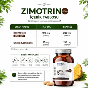 FITRİNA ZIMOTRIN PLUS 60 KAPSÜL