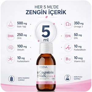 FITRİNA COGNITRIN KİDS ŞURUP 150 ML