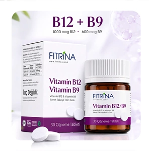 FITRİNA B12 & B9 FOLİK ASİT 30 TABLET