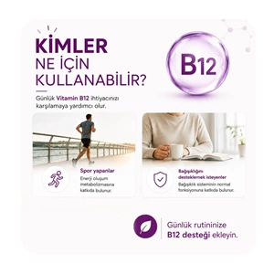 FITRİNA B12 & B9 FOLİK ASİT 30 TABLET