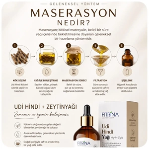 FITRİNA UDİ HİNDİ YAĞI 100 ML