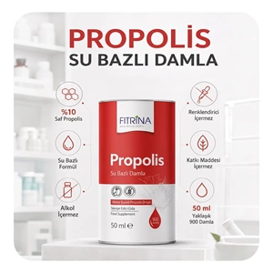 FITRİNA PROPOLİS SU BAZLI DAMLA 50 ML