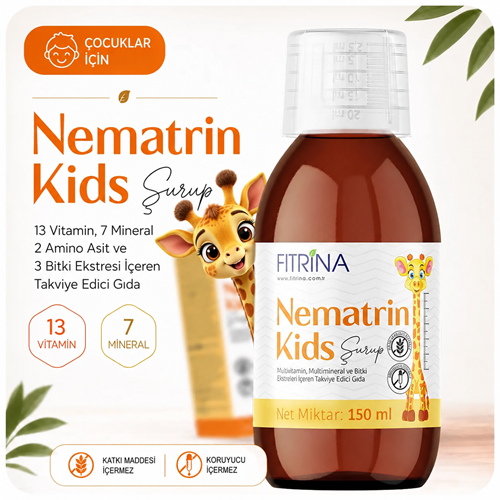 FITRİNA NEMATRIN KİDS ŞURUP 150 ML