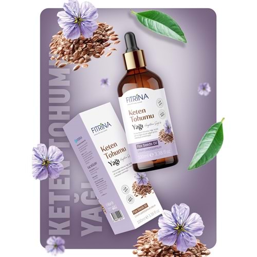 FITRİNA KETEN TOHUMU YAĞI 100 ML