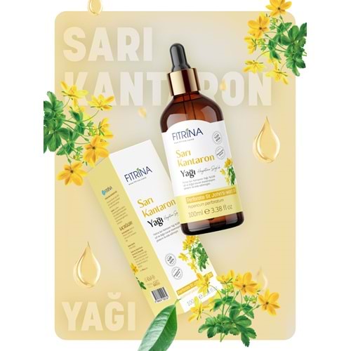 FITRİNA SARI KANTARON YAĞI 100 ML