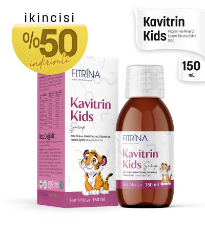 kavitrin kids şurup çocuklar için takviye edici gıda