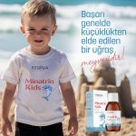 Minatrin Kids 150 mL Çocuklar İçin Mineral ve Vitamin Takviyesi – FITRİNA - Görsel 2