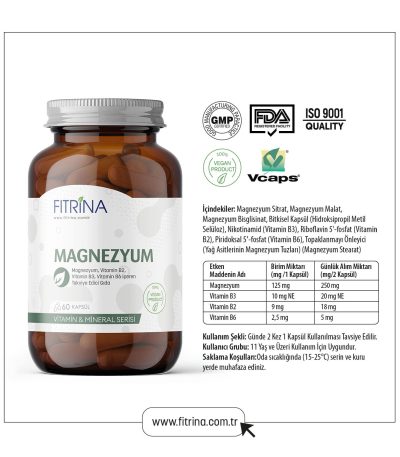 Fıtrina Magnezyum İçindekiler ve Kullanım Şekli
