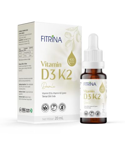 Vitamin D3 K2 20 mL Damla Kutu Şise