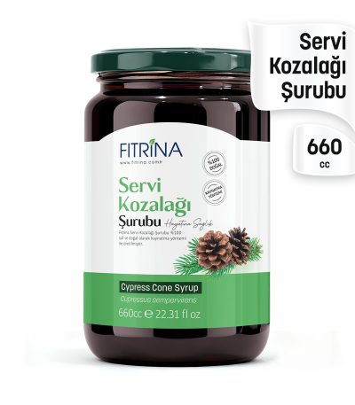 servi kozalağı şurubu