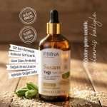 Fıtrina Susam Yağı 100 mL – %100 Doğal Cilt, Saç ve Genel Sağlık Desteği - Görsel 2