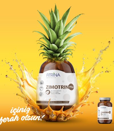 Fıtrina Zimotrin Plus - Bromelain ve Enzim Karışımı İçeren Takviye Edici Gıda