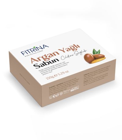 Fıtrina Argan Yağlı Sabun – Doğal ve Bitkisel İçerikli El Yapımı Sabun