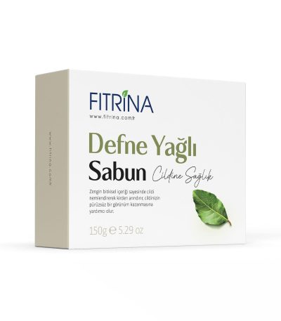 Fıtrina Defne Yağlı Sabun, doğal defne yaprağı yağı içeren geleneksel sabun